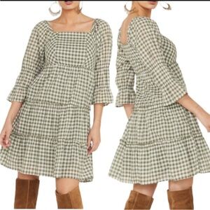 NWT Mikarose The Dallas Gingham Dress